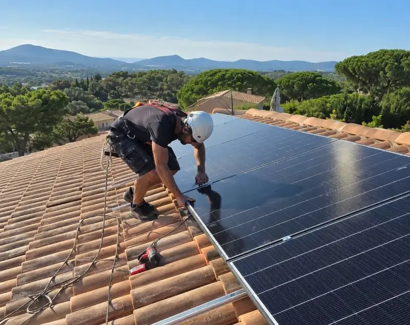 Installateur panneaux solaires Meximieux — pose photovoltaïque sur toiture