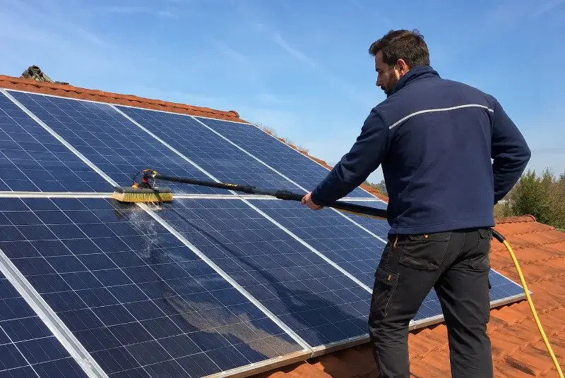 Nettoyage et entretien de panneaux solaires à Meximieux